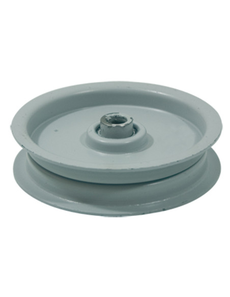 Poulie plate acier