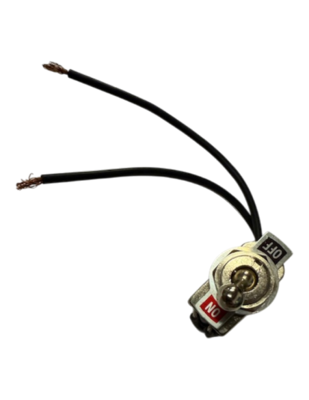 Interrupteur isolé 2 fiches pour tronconneuse , débroussailleuse 