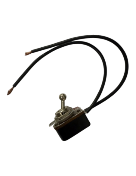 Interrupteur isolé 2 fiches pour tronconneuse , débroussailleuse 