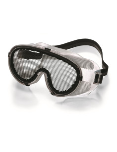 Lunette de protection grillagée 