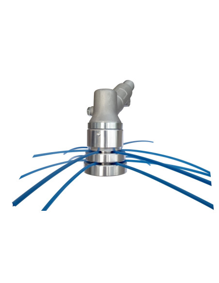 Tête débroussailleuse double usage royal, brosse et coupe