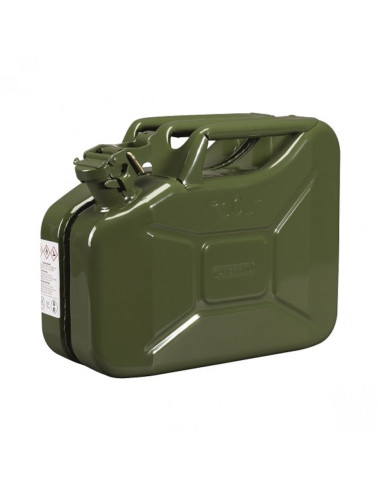 Bidon essence métal 10 litres