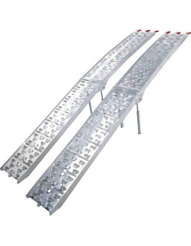 Rampes de chargement ALU pliable 900 kg (avec pieds)