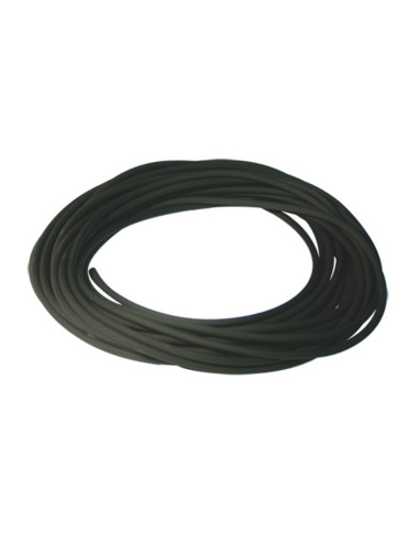 Durite caoutchouc noire ø : 2 mm. Long. : 1 m