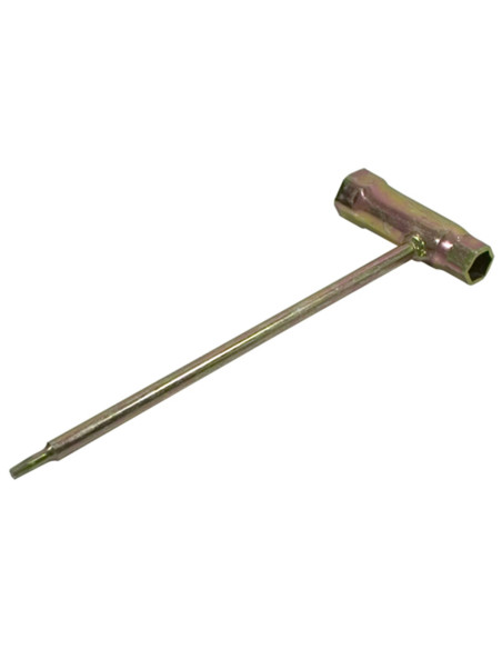 Clef à bougie torx : 13 x 19