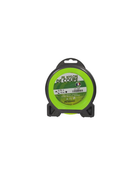 Blister fil nylon rond  ø  2.7 mm - 9 m