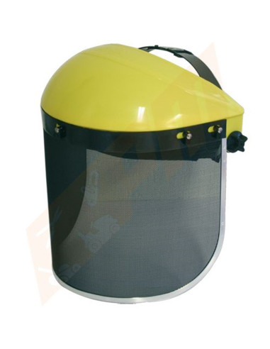 Visiere grillagee professionnelle longue