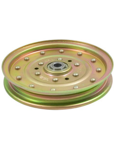 Poulie à gorge plate pour tracteur tondeuse autoportée  