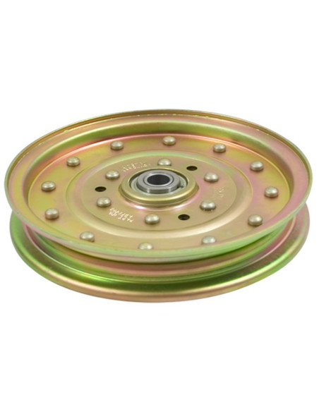 Poulie à gorge plate pour tracteur tondeuse autoportée  