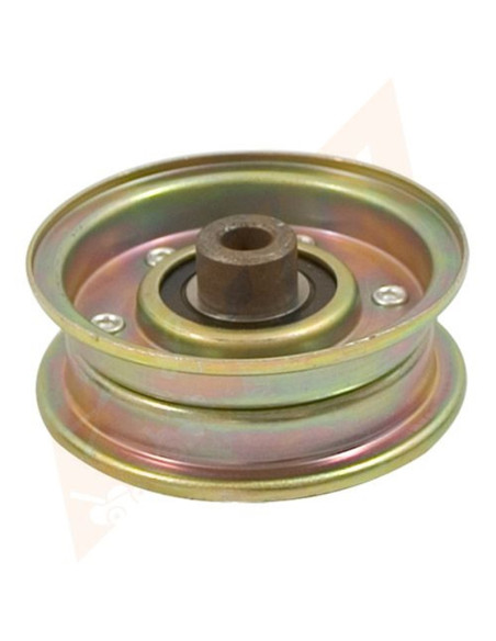 Poulie à gorge plate