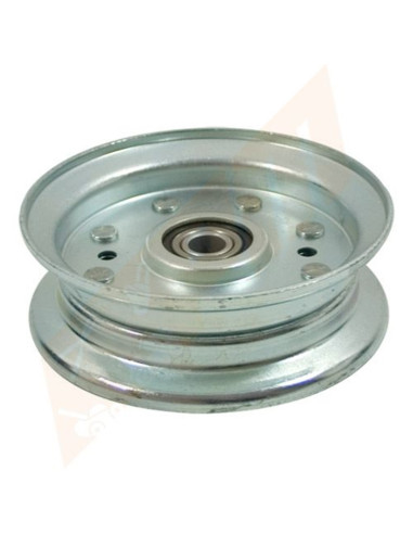 Poulie à gorge plate