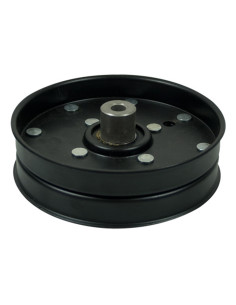 Poulie à gorge plate