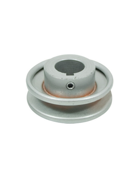 Poulie à gorge en v