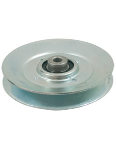 Poulie à gorge en v