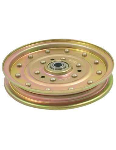 Poulie à gorge plate