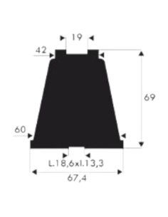 Porte-lame pour CASTELGARDEN  22465575/0 2