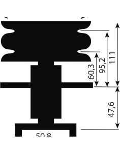 Palier de lame pour NOMA 779058 , 310675 , 304076 2