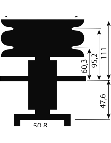 Palier de lame pour NOMA 779058 , 310675 , 304076