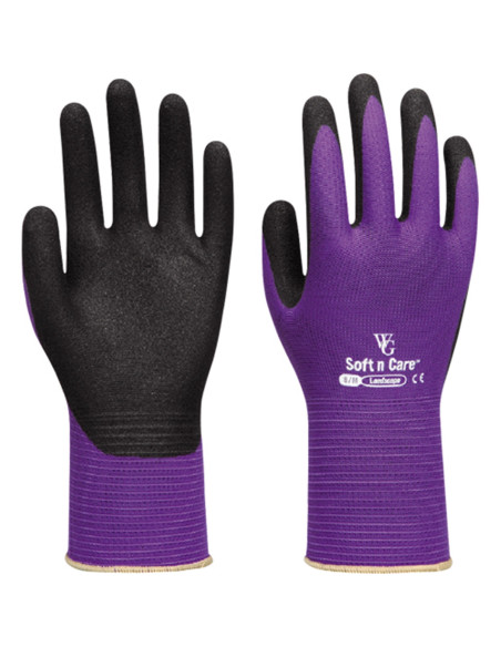 Gants de jardin landscape - violet (taille 08)