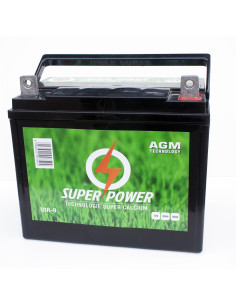 Batterie Tracteur Tondeuse Autoportée 12V 28 Ah + A DROITE