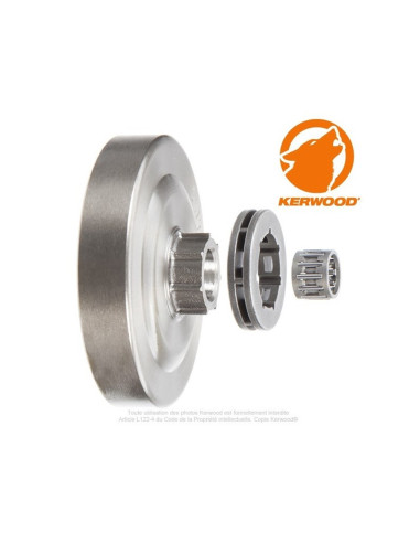 Pignon tronçonneuse Kerwood rempl. 32457X pour Stihl 024 - 026