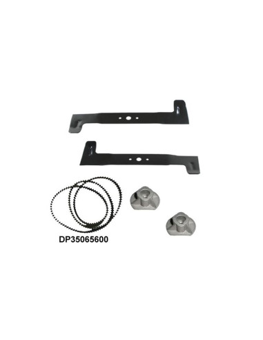 Kit lames + supports + courroie Castelgarden coupe 102 cm