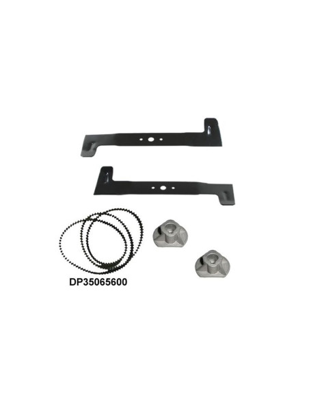 Kit lames + supports + courroie Castelgarden coupe 102 cm