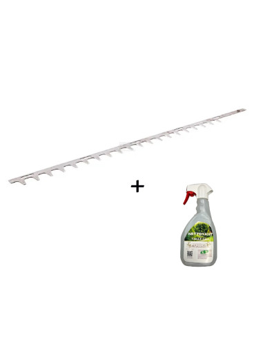 Lame de taille-haies + nettoyant