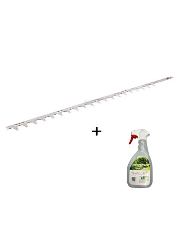 Lame de taille-haies + nettoyant