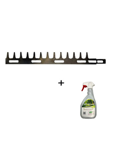 Lame de taille-haies + nettoyant