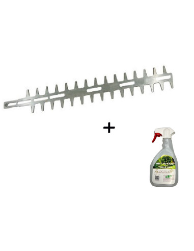 Lame de taille-haies + nettoyant