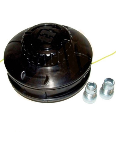 Tête de débroussailleuse tap'n go Stihl  en 10x100 et 12x15 + Fil 