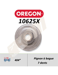 Pignon de tronçonneuse OREGON POWER MATE .404