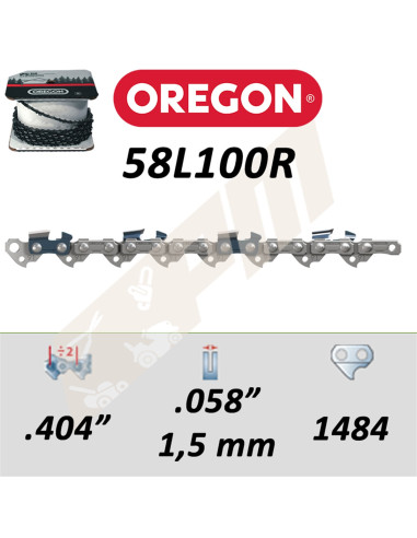 Chaîne de tronçonneuse OREGON .404 SUPER GUARD