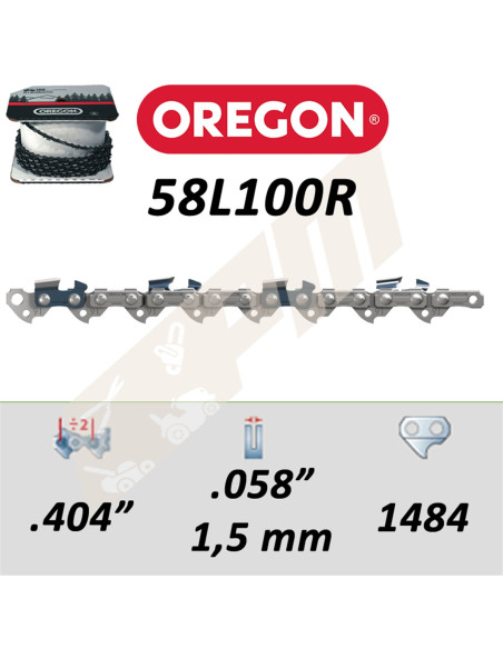 Chaîne de tronçonneuse OREGON .404 SUPER GUARD