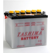 Batterie de tondeuse autoportée 12N24-4 (+ à gauche)