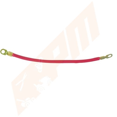 Câble rouge avec cosses (30 cm)