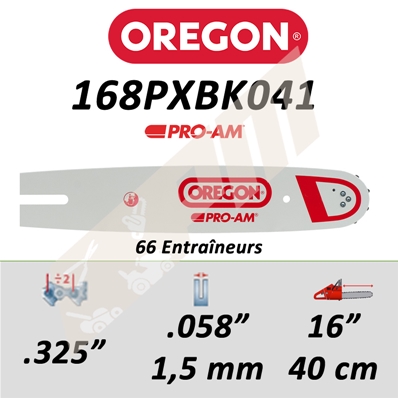 Guide de tronçonneuse OREGON Oregon 40cm 325 1.5